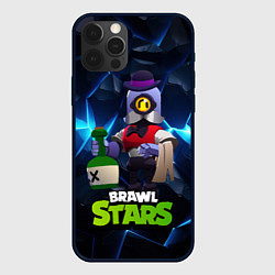 Чехол для iPhone 12 Pro Brawl stars Барли, цвет: 3D-черный