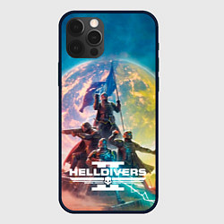 Чехол для iPhone 12 Pro Эскалация свободы Helldivers 2, цвет: 3D-черный