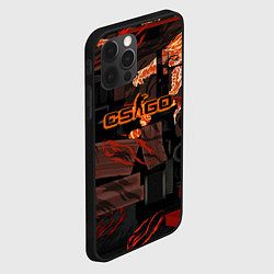 Чехол для iPhone 12 Pro CSGO howl kase, цвет: 3D-черный — фото 2