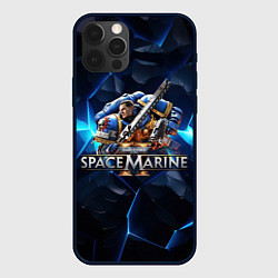 Чехол для iPhone 12 Pro Captain Titus Warhammer 40000 space marine 2, цвет: 3D-черный