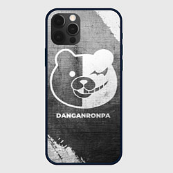 Чехол для iPhone 12 Pro Danganronpa - grey gradient, цвет: 3D-черный