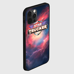 Чехол для iPhone 12 Pro Star Trucker logo, цвет: 3D-черный — фото 2