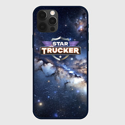 Чехол для iPhone 12 Pro Logo Star Trucker, цвет: 3D-черный