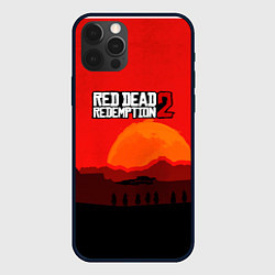 Чехол для iPhone 12 Pro Red Dead Redemption game, цвет: 3D-черный