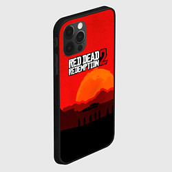 Чехол для iPhone 12 Pro Red Dead Redemption game, цвет: 3D-черный — фото 2