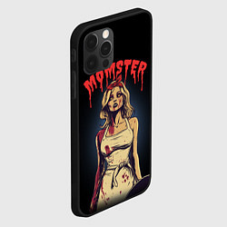 Чехол для iPhone 12 Pro Momster - vampire - на хэллоуин, цвет: 3D-черный — фото 2