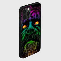 Чехол для iPhone 12 Pro Rob zombie - head, цвет: 3D-черный — фото 2