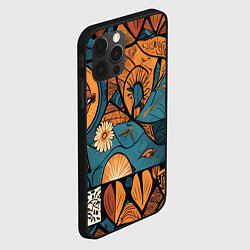 Чехол для iPhone 12 Pro Африканские узоры, цвет: 3D-черный — фото 2