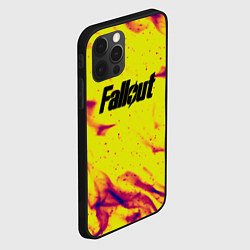 Чехол для iPhone 12 Pro Fallout fire steel, цвет: 3D-черный — фото 2