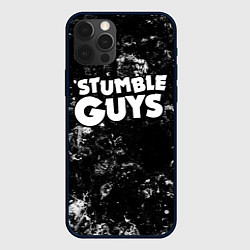 Чехол iPhone 12 Pro Stumble Guys black ice