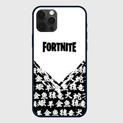 Чехол для iPhone 12 Pro Fortnite japan game, цвет: 3D-черный