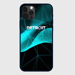 Чехол для iPhone 12 Pro Detroit become human games, цвет: 3D-черный