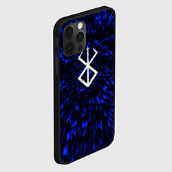 Чехол для iPhone 12 Pro Berserk blue energy, цвет: 3D-черный — фото 2