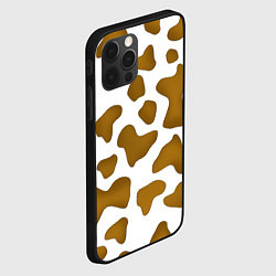 Чехол для iPhone 12 Pro Пятна коровы, цвет: 3D-черный — фото 2