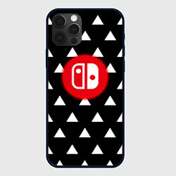 Чехол для iPhone 12 Pro Нинтендо лёд и пламя краски, цвет: 3D-черный