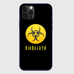 Чехол для iPhone 12 Pro Resident Evil biohazard, цвет: 3D-черный