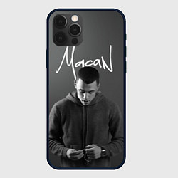 Чехол для iPhone 12 Pro Певец Макан, цвет: 3D-черный