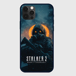 Чехол для iPhone 12 Pro Stalker 2, цвет: 3D-черный