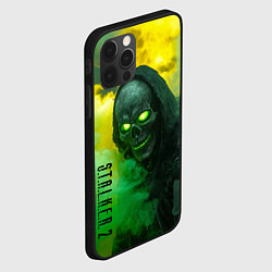 Чехол для iPhone 12 Pro Stalker 2 скелет череп, цвет: 3D-черный — фото 2