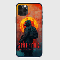 Чехол для iPhone 12 Pro Stalker 2 poster art, цвет: 3D-черный