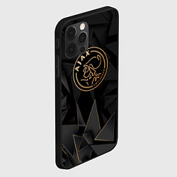 Чехол для iPhone 12 Pro Ajax golden poly, цвет: 3D-черный — фото 2