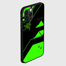 Чехол для iPhone 12 Pro Razer geometry game, цвет: 3D-черный — фото 2