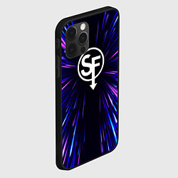 Чехол для iPhone 12 Pro Sally Face neon energy, цвет: 3D-черный — фото 2