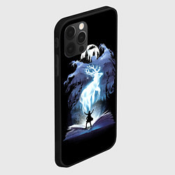 Чехол для iPhone 12 Pro Harry Potter patronus and dementors, цвет: 3D-черный — фото 2