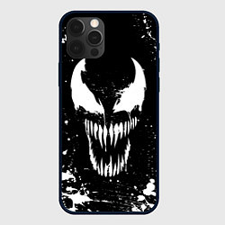 Чехол для iPhone 12 Pro Venom logo, цвет: 3D-черный