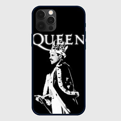 Чехол для iPhone 12 Pro Queen Freddie Mercury король, цвет: 3D-черный