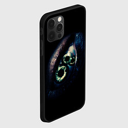 Чехол для iPhone 12 Pro Глаз из фильма субстанция, цвет: 3D-черный — фото 2