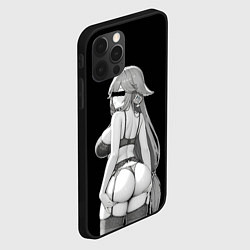 Чехол для iPhone 12 Pro Yae Miko sexy - Genshin impact, цвет: 3D-черный — фото 2