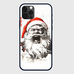 Чехол для iPhone 12 Pro Японский Санта - банзай, цвет: 3D-черный