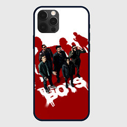 Чехол для iPhone 12 Pro Пацаны в тени семерки The boys, цвет: 3D-черный