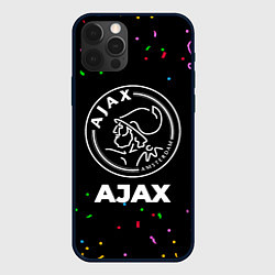 Чехол для iPhone 12 Pro Ajax конфети, цвет: 3D-черный