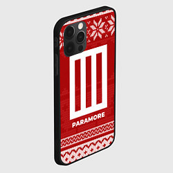 Чехол для iPhone 12 Pro Новогодний Paramore, цвет: 3D-черный — фото 2