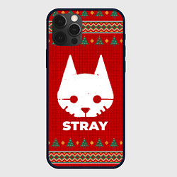 Чехол для iPhone 12 Pro Stray new year, цвет: 3D-черный