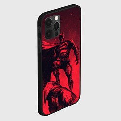 Чехол для iPhone 12 Pro Batman - art, цвет: 3D-черный — фото 2