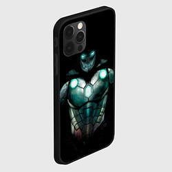 Чехол для iPhone 12 Pro Iron Doom, цвет: 3D-черный — фото 2