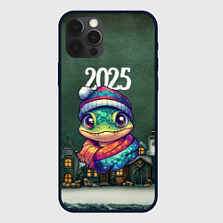 Чехол для iPhone 12 Pro Символ змеи 2025 год, цвет: 3D-черный