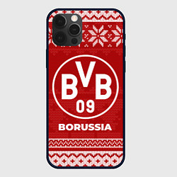 Чехол iPhone 12 Pro Новогодний Borussia