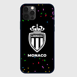 Чехол для iPhone 12 Pro Monaco конфети, цвет: 3D-черный
