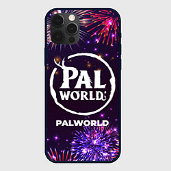 Чехол для iPhone 12 Pro Праздничный Palworld, цвет: 3D-черный