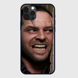 Чехол для iPhone 12 Pro The shining - heres johnny, цвет: 3D-черный