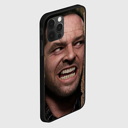 Чехол для iPhone 12 Pro The shining - heres johnny, цвет: 3D-черный — фото 2