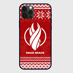 Чехол для iPhone 12 Pro Новогодний Dead Space, цвет: 3D-черный