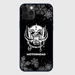 Чехол для iPhone 12 Pro Снежный Motorhead, цвет: 3D-черный