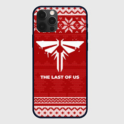 Чехол для iPhone 12 Pro Новогодний The Last Of Us, цвет: 3D-черный