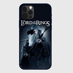 Чехол для iPhone 12 Pro Властелин колец - Гендальф маг, цвет: 3D-черный