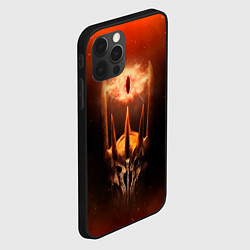 Чехол для iPhone 12 Pro Саурон Властелин колец, цвет: 3D-черный — фото 2